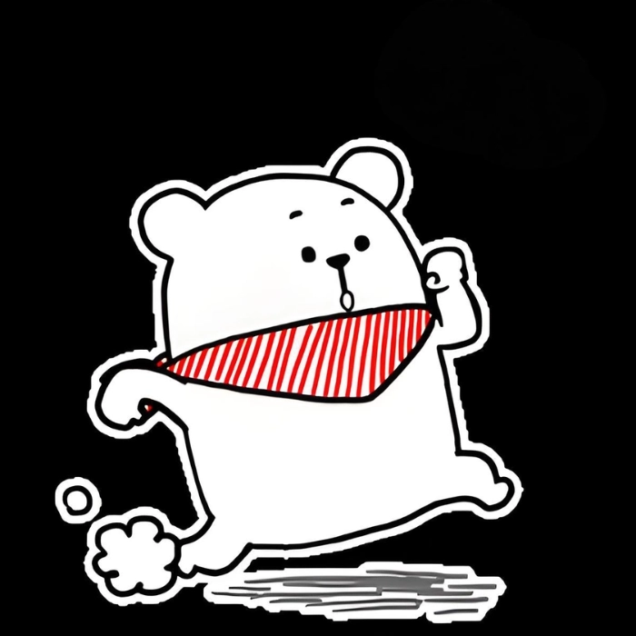 ảnh cute chạy meme