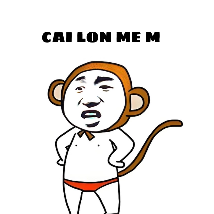 ảnh meme chống nạnh chửi
