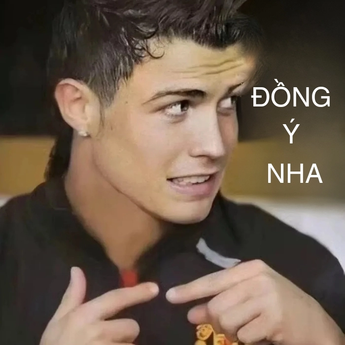 Ảnh Ronaldo meme hài hước  
