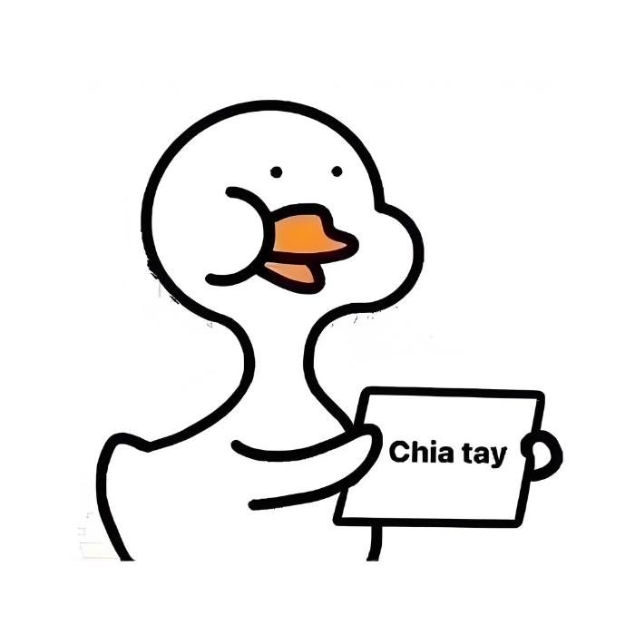 ảnh vịt meme chia tay