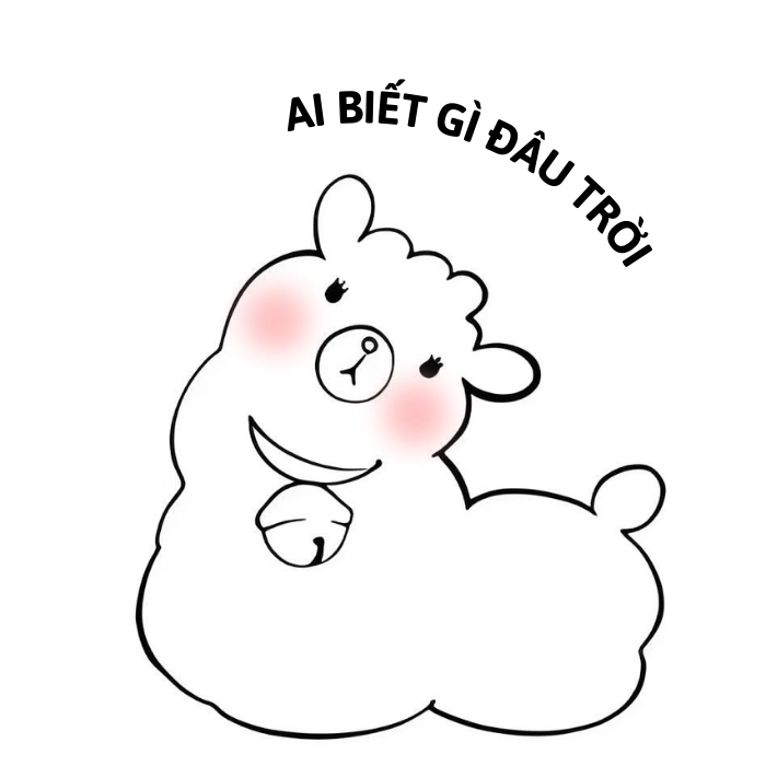 biết gì đâu meme đáng yêu