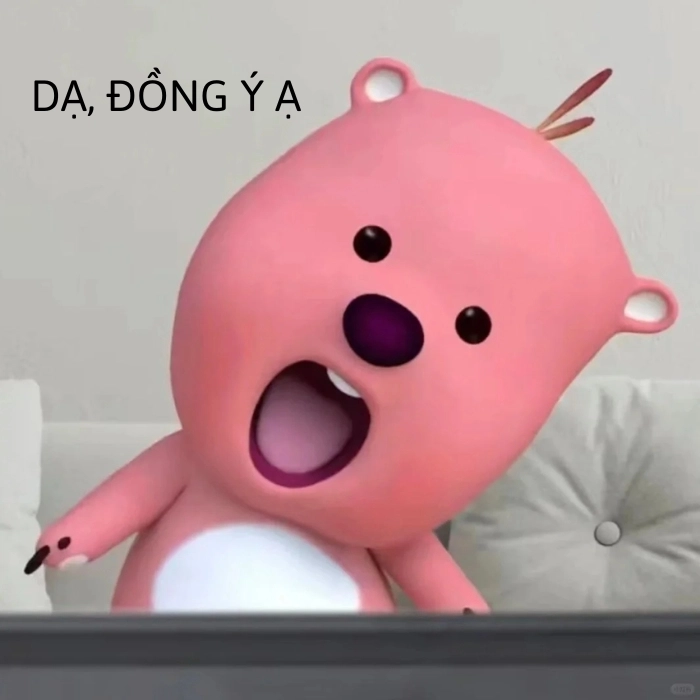 đồng ý meme cute