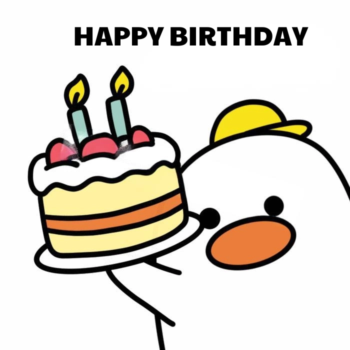 hình ảnh meme happy birthday đáng yêu