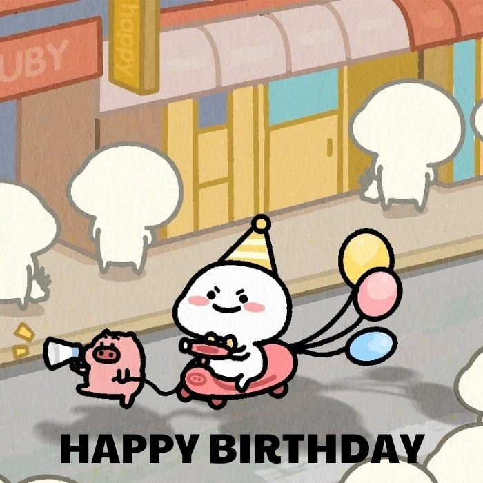 hình meme happy birthday cute