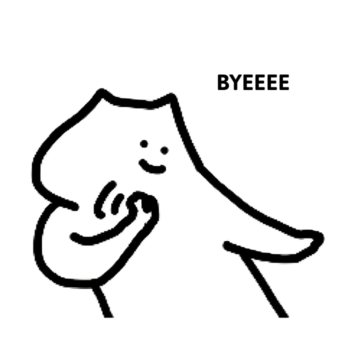 hình tạm biệt meme