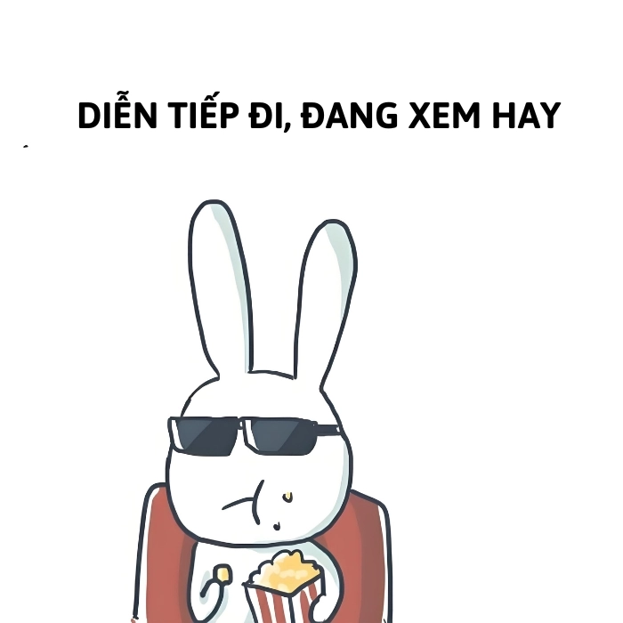 hình thỏ 7 màu meme chế