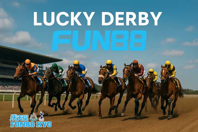 Trải Nghiệm Lucky Derby Fun88 – Đường Đua Ngựa Sôi Động Đáng Thử 2025