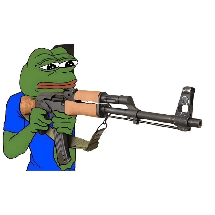 meme cầm súng bựa