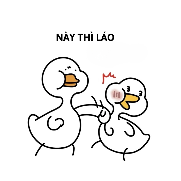 meme con vịt