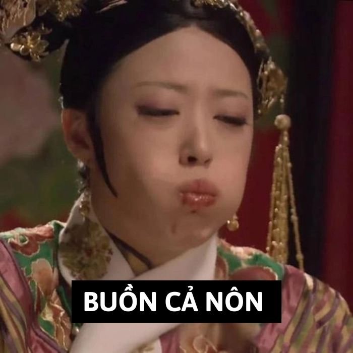 Meme buồn nôn biểu cảm
