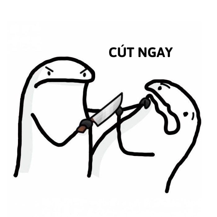 tạm biệt meme cút ngay