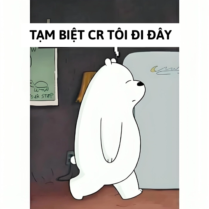 tạm biệt meme cute
