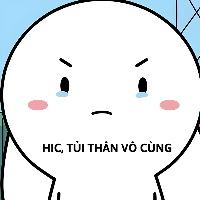 thỏ 7 màu meme tủi thân