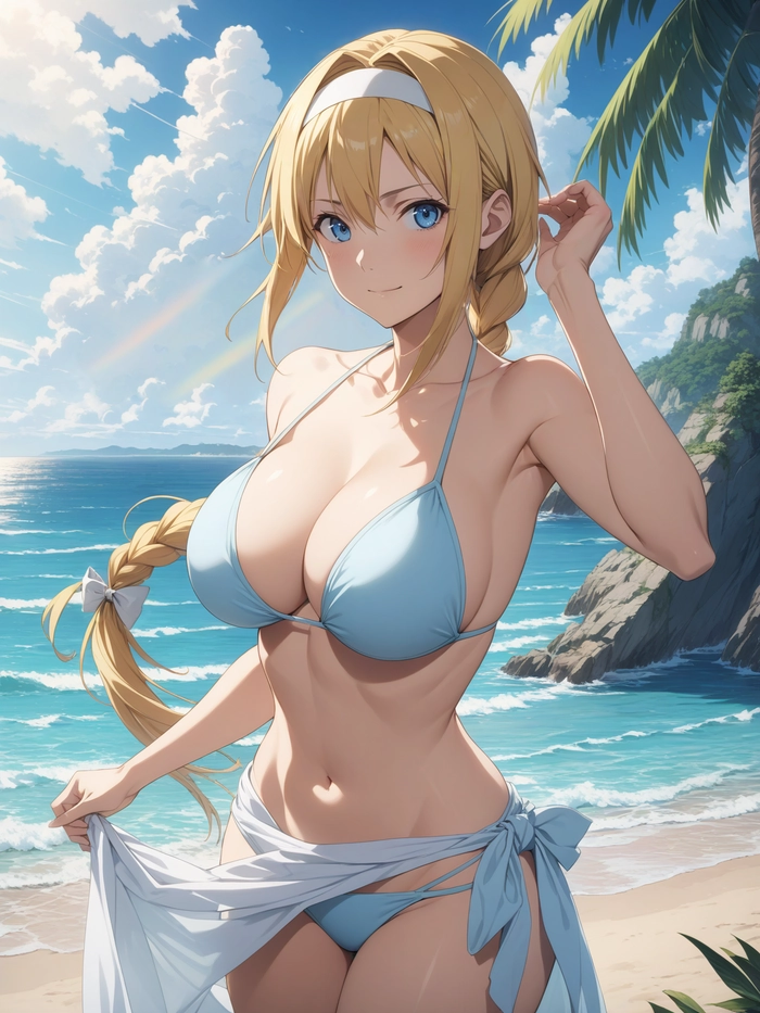 Ảnh Alice Zuberg bikini quyến rũ