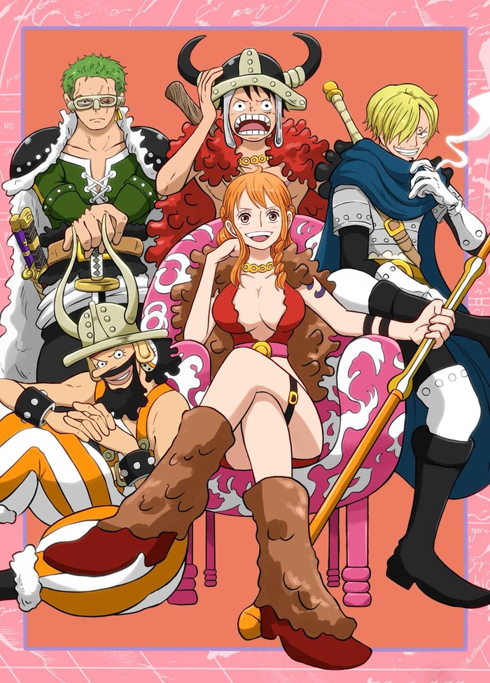 Ảnh Anime One Piece tông tối huyền bí