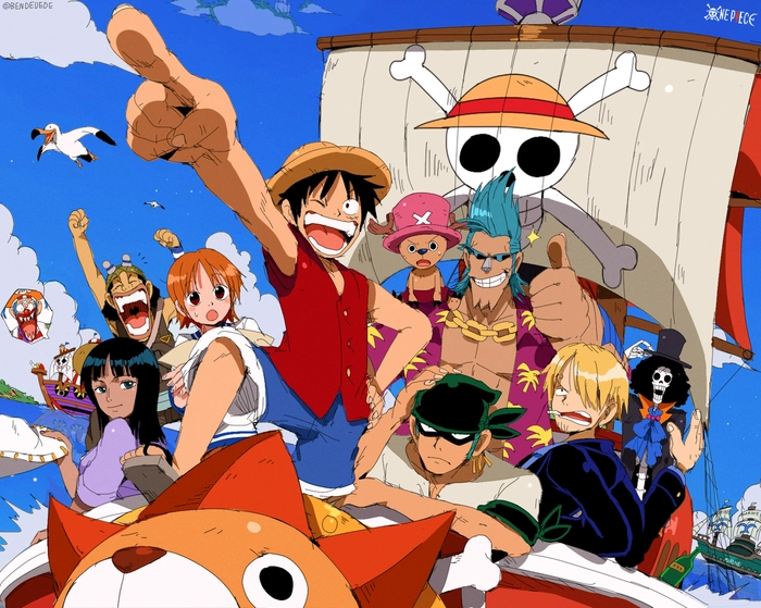 Ảnh Anime One Piece truyền cảm hứng