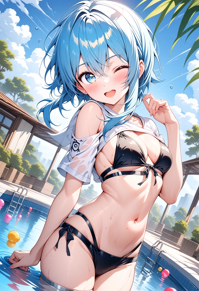 Ảnh Asada Sinon cute bikini