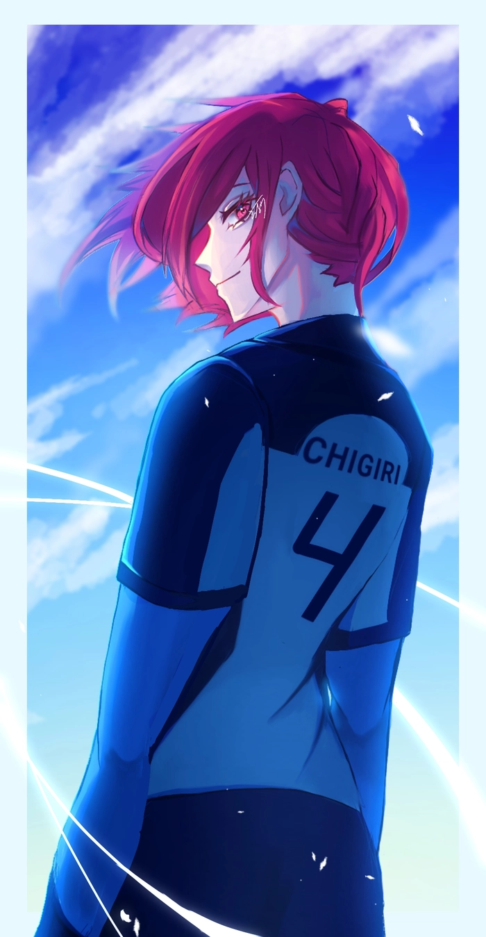 Ảnh Chigiri Hyoma cute anime