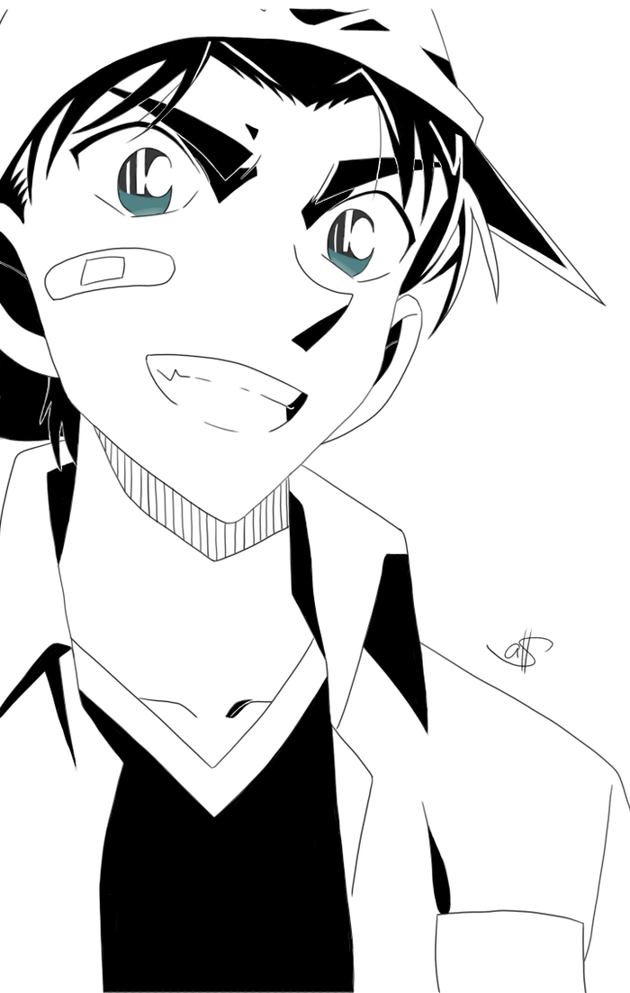 Ảnh Heiji Hattori ngầu cuốn hút