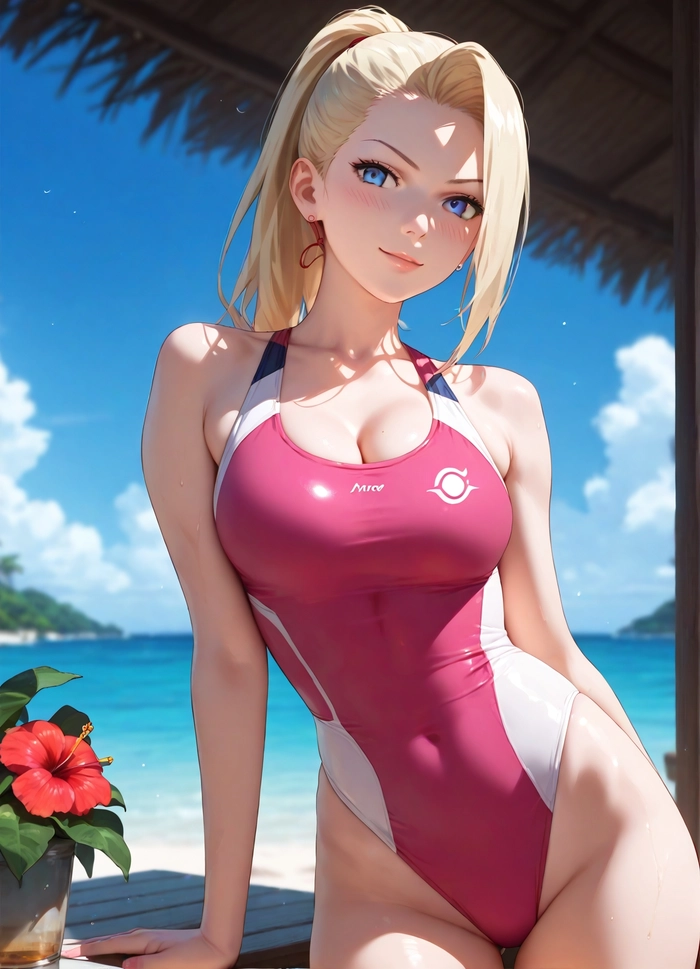 Ảnh Ino Naruto xinh tươi rạng rỡ