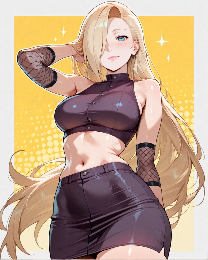Ảnh Ino Yamanaka cosplay nóng bỏng