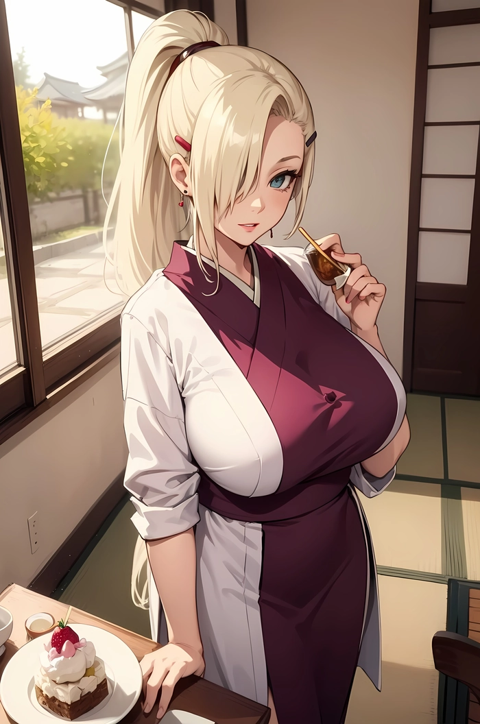Ảnh Ino Yamanaka thần thái cuốn hút