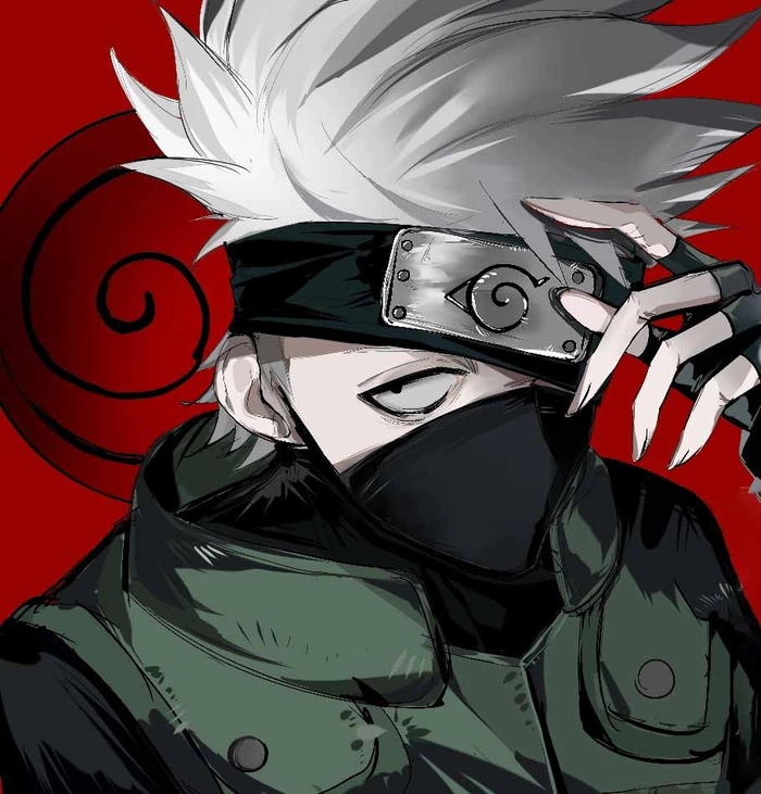 Ảnh Kakashi biểu cảm lạnh lùng