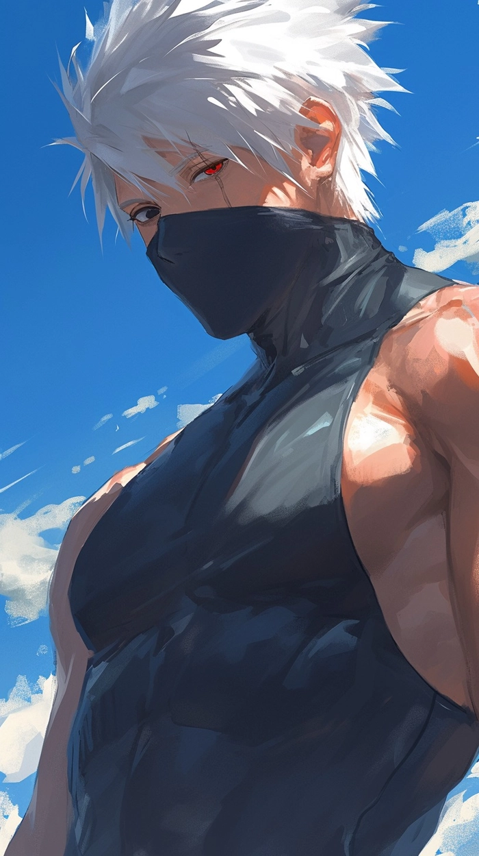 Ảnh Kakashi đẹp cơ bắp