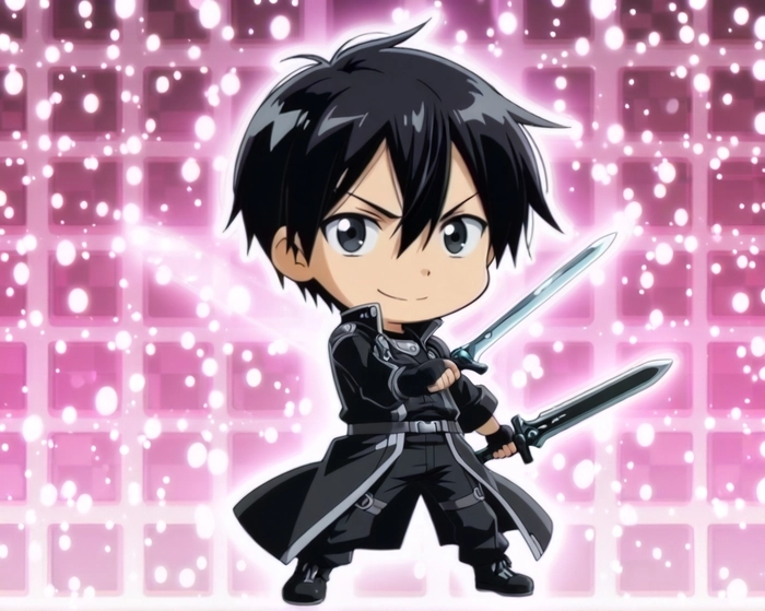Ảnh Kirito cute đáng yêu
