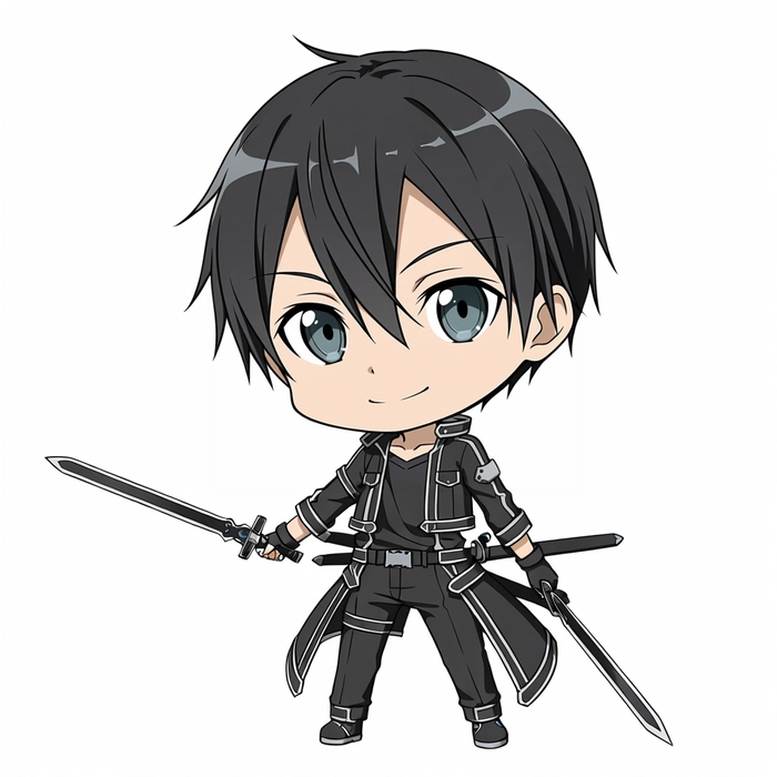 Ảnh Kirito cute dễ thương
