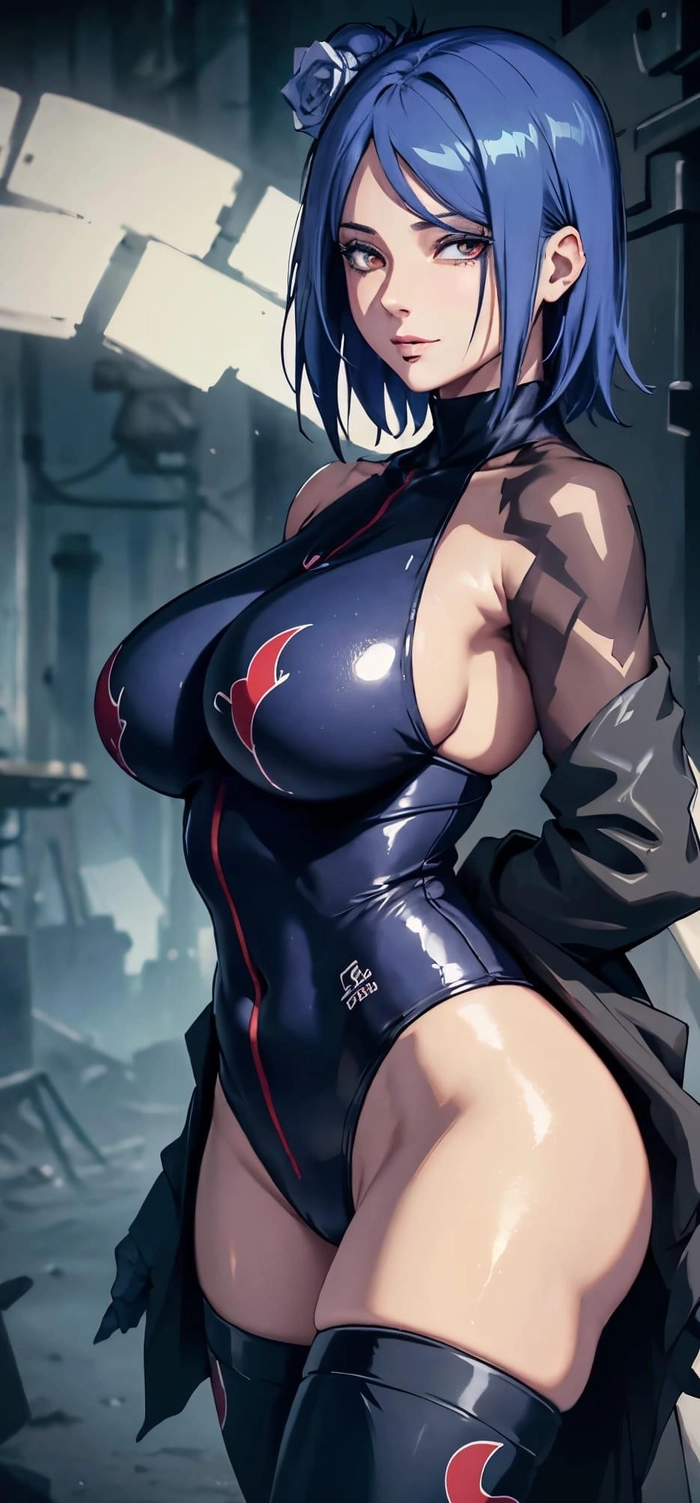 Ảnh Konan Naruto làm avatar cực ngầu
