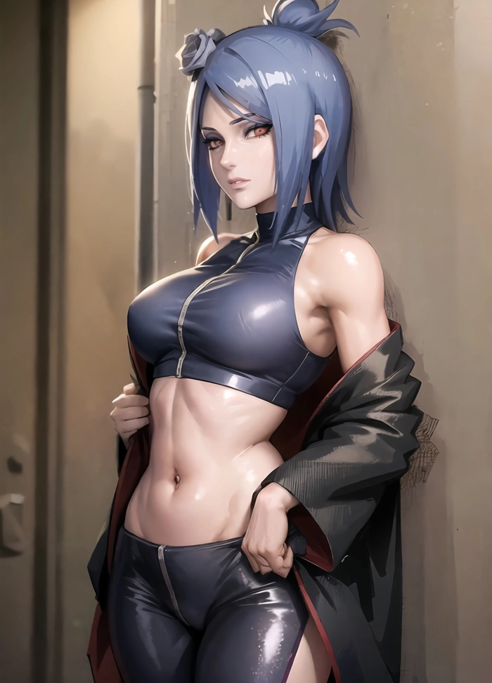 Ảnh Konan Naruto phong cách ngầu