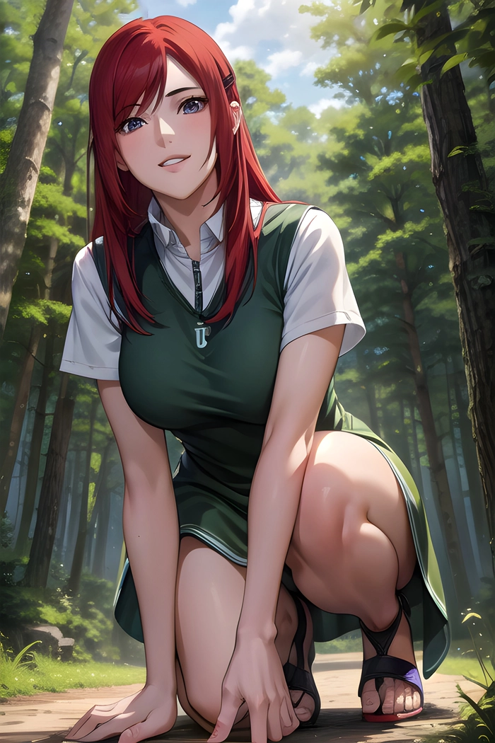 Ảnh Kushina Uzumaki quyến rũ