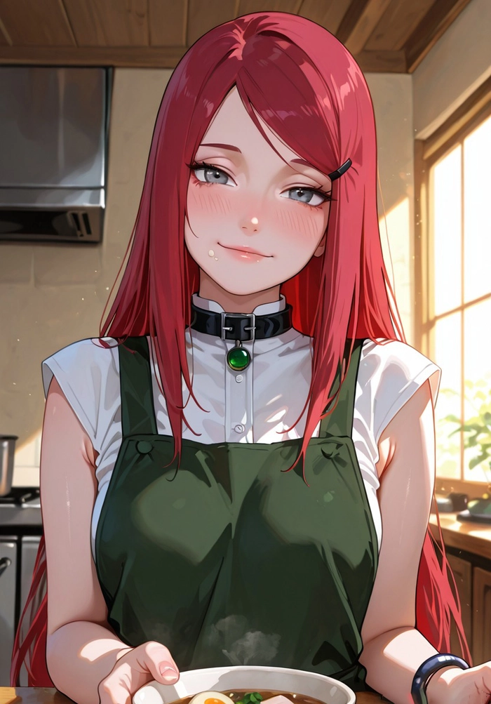 Ảnh Kushina Uzumaki rực rỡ