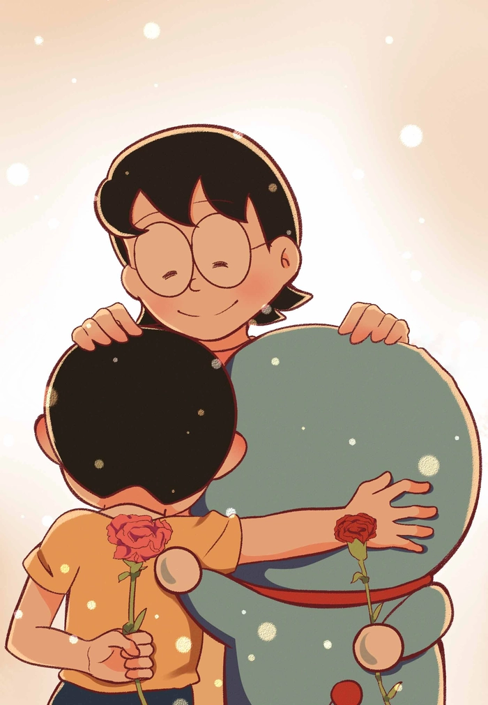 Ảnh mẹ Nobita dễ thương