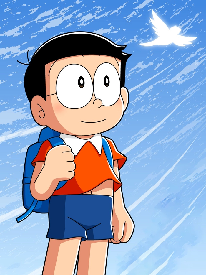 Ảnh Nobita cute dễ thương