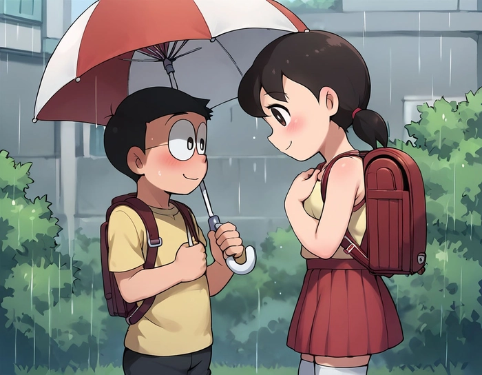Ảnh Nobita đẹp ngây ngô