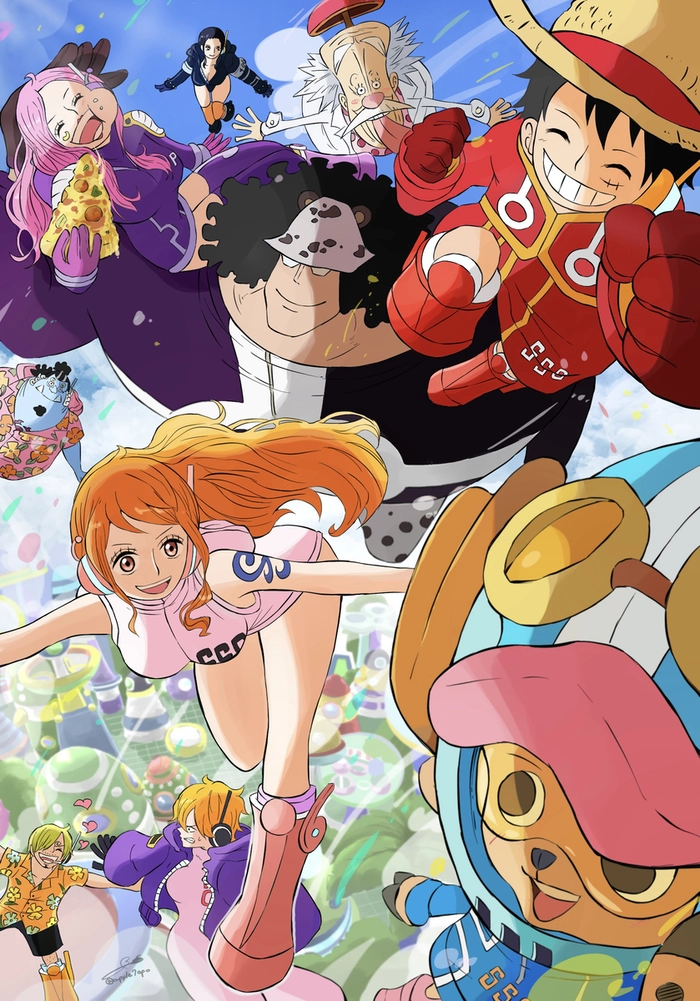 Ảnh One Piece Anime chill nhẹ nhàng