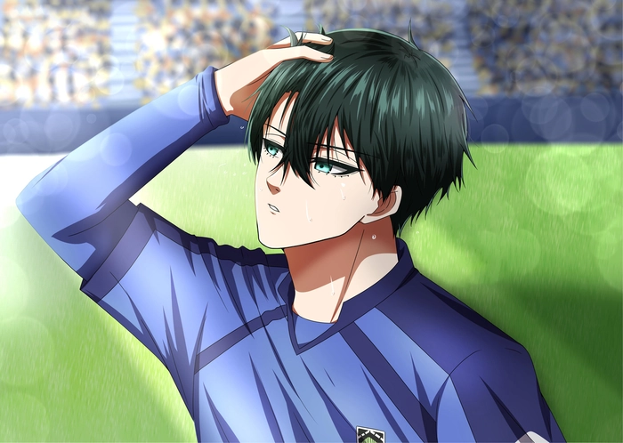 Ảnh Rin Itoshi phong cách cool ngầu