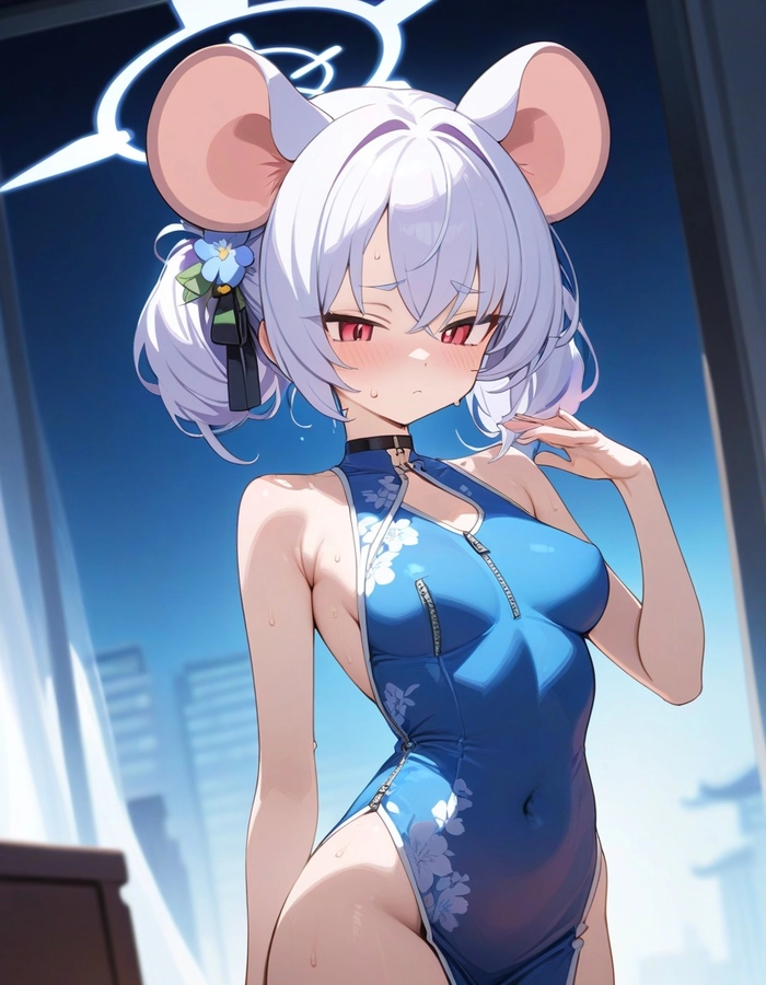 Ảnh Saya Blue Archive cuốn hút thần thái