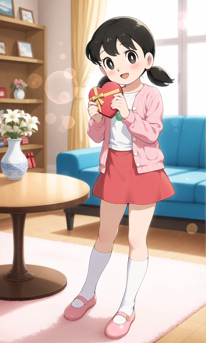Ảnh Shizuka hoạt hình nữ tính