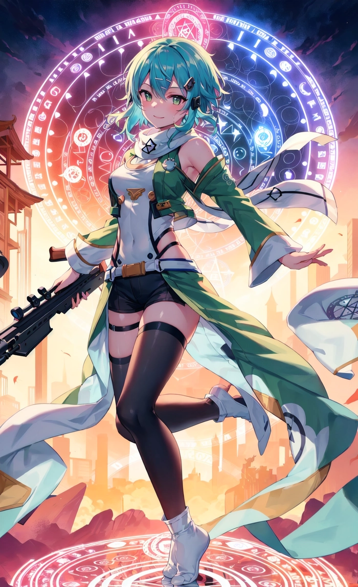 Ảnh Sinon cute dễ thương