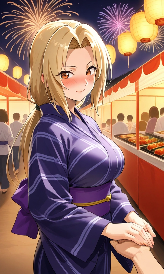 Ảnh Tsunade cuốn hút