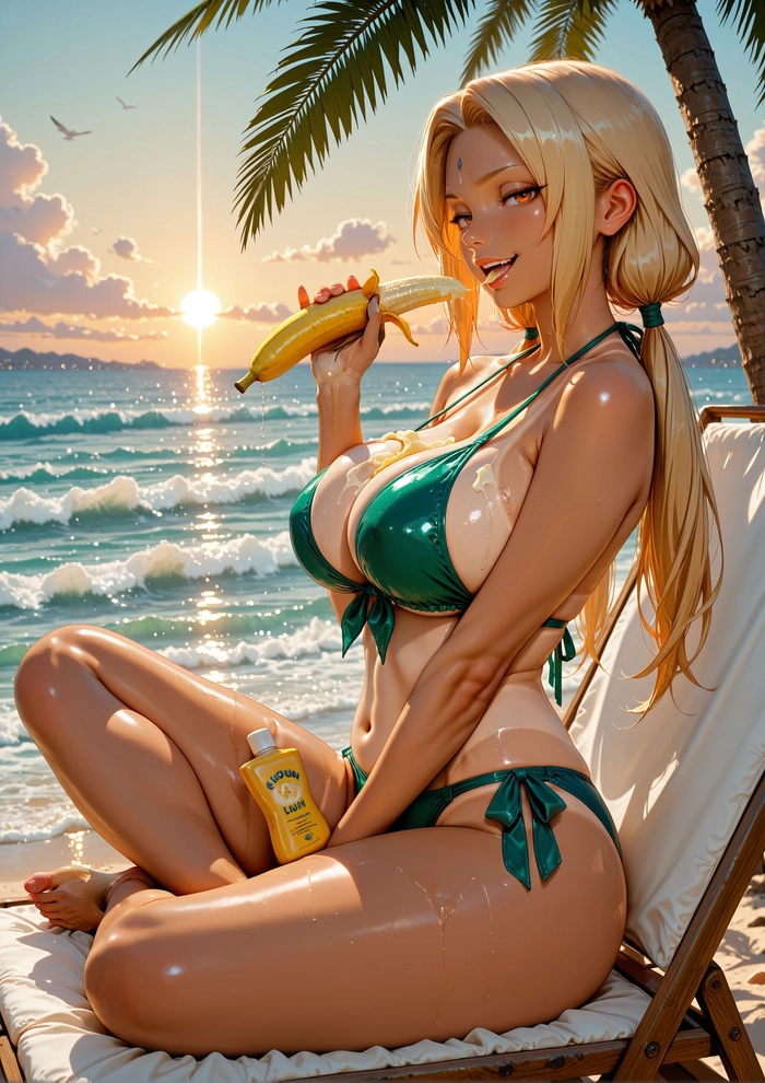 Ảnh Tsunade mặc bikini
