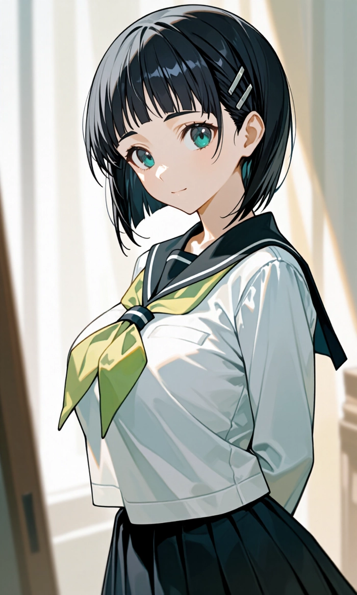 Ảnh anime Leafa Kirigaya Suguha xinh đẹp