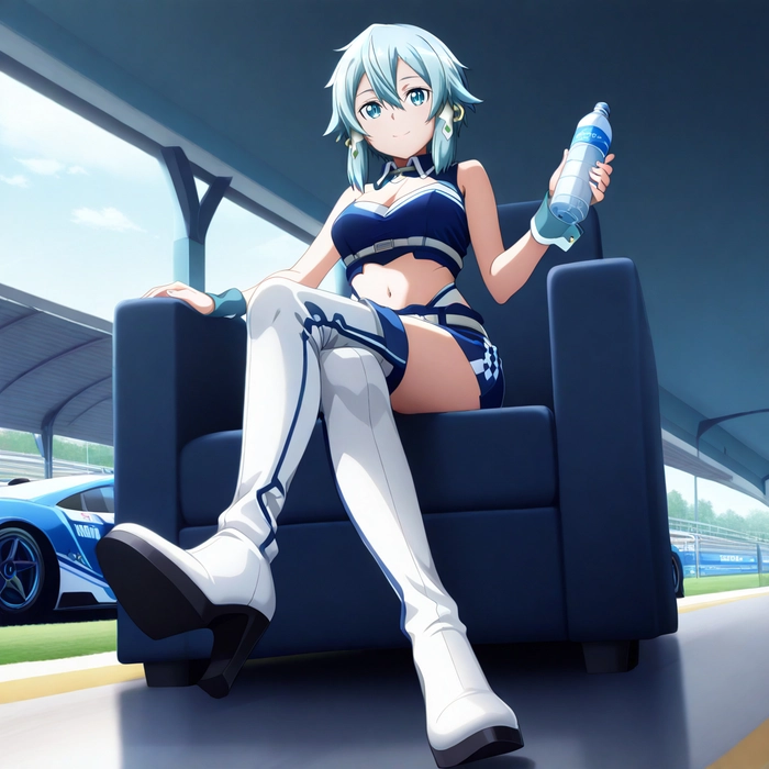 Ảnh anime Sinon đẹp sắc nét