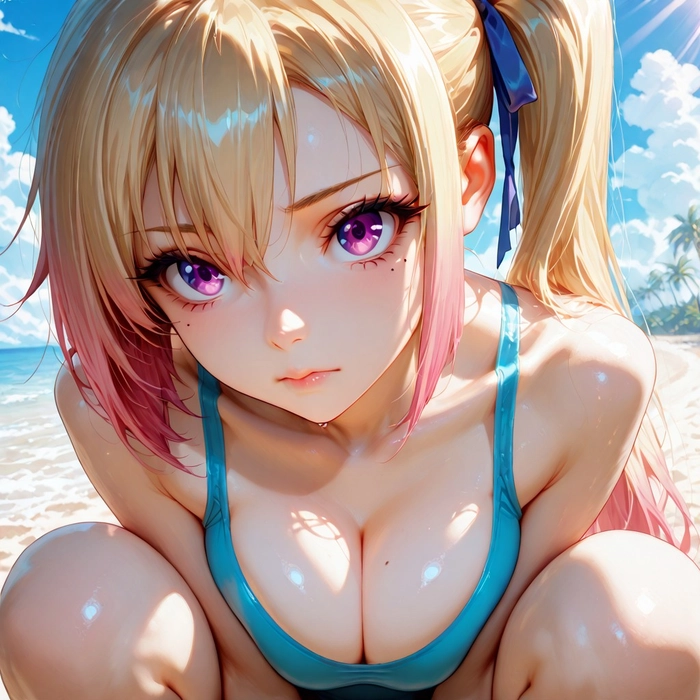 Ảnh anime bikini dễ thương