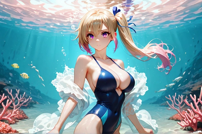 Ảnh anime bikini nghệ thuật