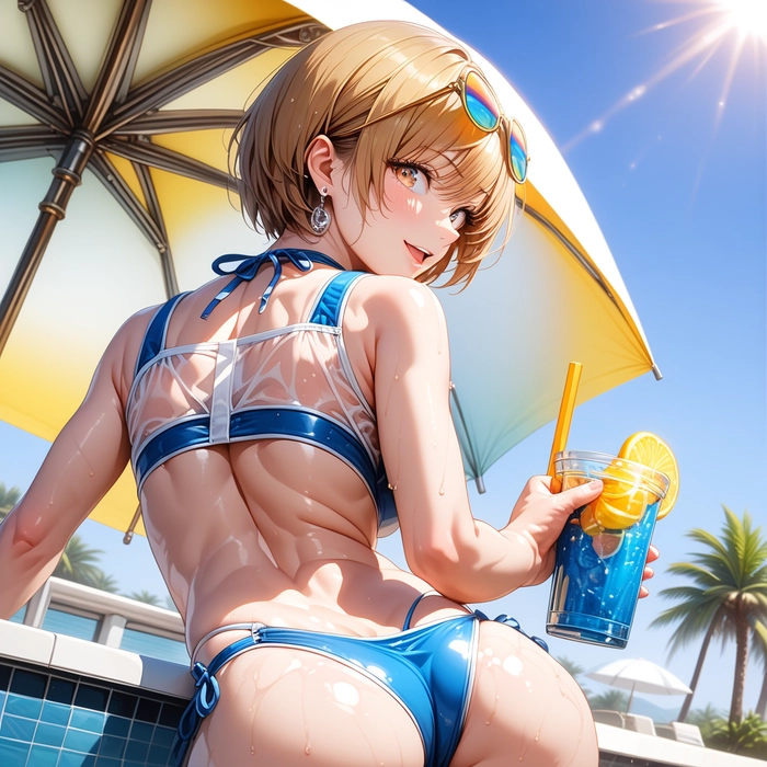 Ảnh anime bikini phong cách