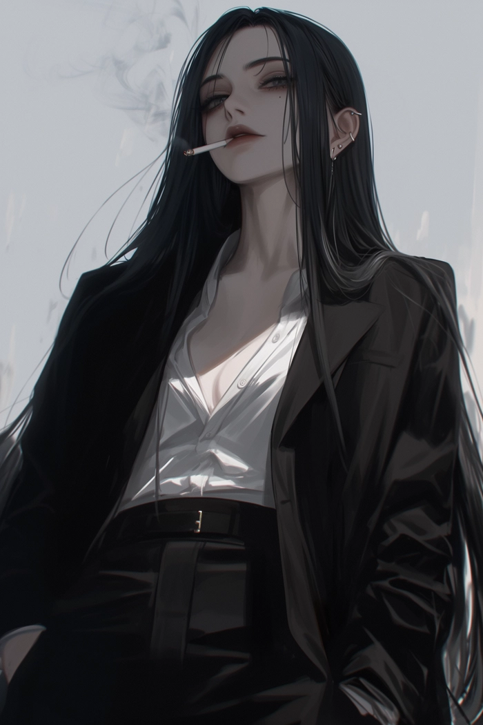 Ảnh anime gái chất ngầu